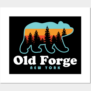 Old Forge NY Adirondacks Bear Posters and Art